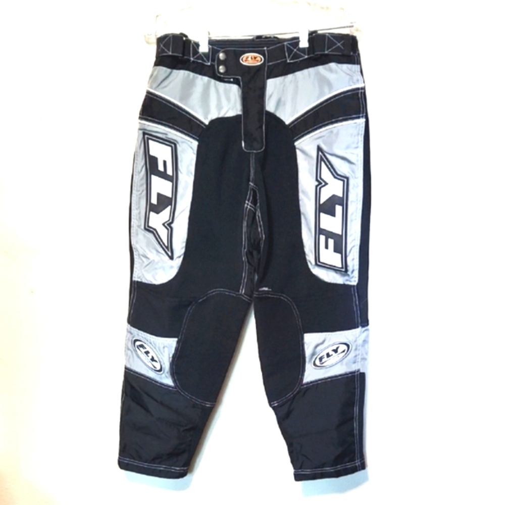 Vintage FLY Racing 208 Motorcycle BMX Motocross Kevlar Knee Pants Size 34